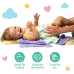 Little Gubbins Bamboo Baby Washcloths