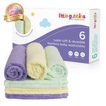 Little Gubbins Bamboo Baby Washcloths 