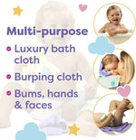 Little Gubbins Bamboo Baby Washcloths