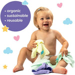 Little Gubbins Bamboo Baby Washcloths